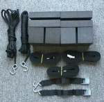 kayak/canoe car roof top carrier foam blocks kayak car carrier kit