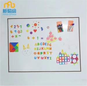 Kid Educational Magnet Toy,Professional Reusable Education Magnet Magnetic Drawing Board Write Toy
