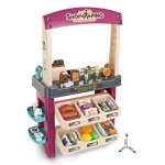 kids ice cream supermarket combination set scanner cash register credit card machine light sound pretend game shopping Toys
