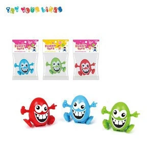 Kids Magical Toys Small Plastic Capsules Wind Up Smiling Egg Toy