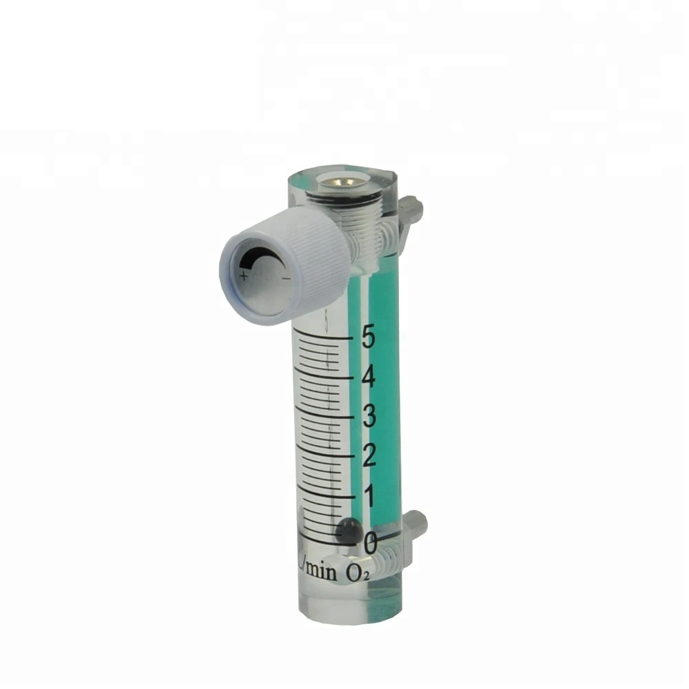 Kingtai acrylic OEM  factory supply Oxygen flowmeter for hospital use