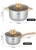 Import Kitchenware Wholesale Stainless Steel 12pcs Cookware Set Pot And Pan Set from China