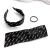 Import Korean version of bow hair band fashion letter cloth tie knot headband lovely girls New Year fascinate hair tie from China