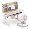 L12a Children best size bedroom furniture wood study table for Kids children study table chair sets