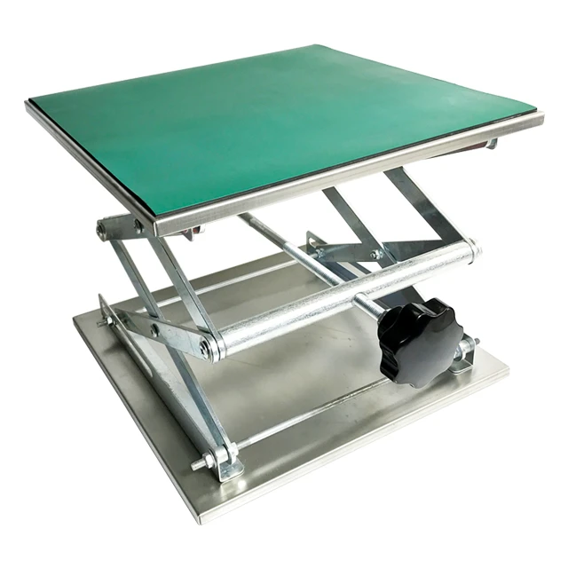 Laboratory Lifting Platform Steel Scissor Stand Rack Adjustable Lab Stand Table Mini Scissor Lifter