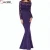 Import Lace Open Back Bow Long Sleeve Maxi Evening Fishtail Party Dress Prom from China