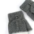 Import Ladies clamshell knitted gloves half-finger jacquard gloves comfortable wool gloves from China