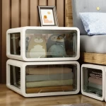 Large-capacity Transparent Visual Multi-layer Shelf Office Plastic Drawer Storage Cabinet