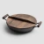 Large cast iron household double-eared frying pan