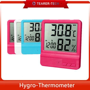 Large LCD display indoor Digital Hygrometer Thermometer in temperature instrument TL-501