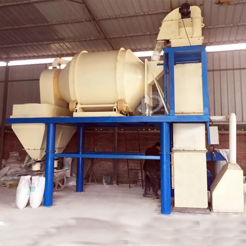 Latest Chinese Simple  Inorganic Thermal Insulation Glazed Hollow Bead Mortar Production Line for sale