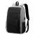 Import Latest Design 2024 Multifunctional Mens Backpacks Waterproof Bag Pack for Men Backpack  Black Backpack from China