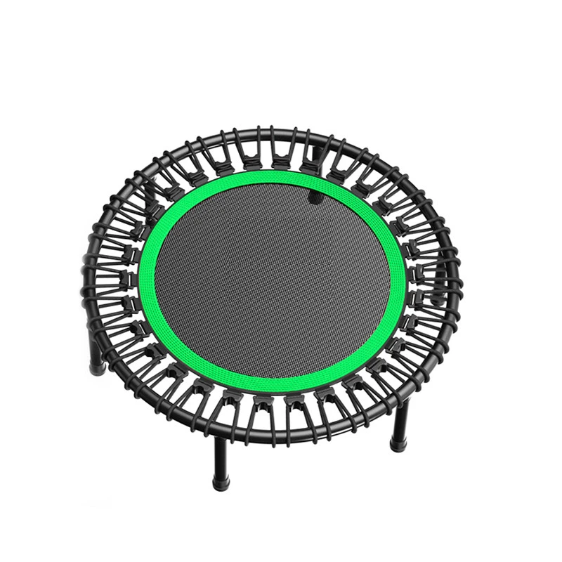 Latex Rope And Steel Tube Large Trampoline Fitnnes Indoor Workout 404250Round And Hexagons Jumping Bed Outdoor Trampoline