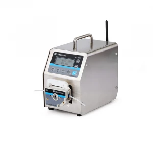 Lead Fluid BT100S-DG6-4 openable head environment testing speed variable semiautomatic peristaltic pump 120ml