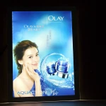 LED light box real estate agent window display wall hanging acrylic poster frame a4 acrylic pockets window