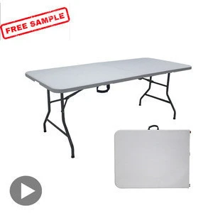 Lifetime 6FT HDPE Plastic Folding Table Suitcase Picnic Foldable Outdoor Table Manufacturer