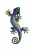 Import Liffy Metal With Glass 15 Inch Lizard Design Wall Art Decoration from China