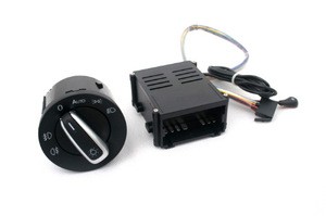 Light Sensor & Auto Euro Head Light Switch Retrofit Kit For VW Volkswagen Passat B5 / B5.5