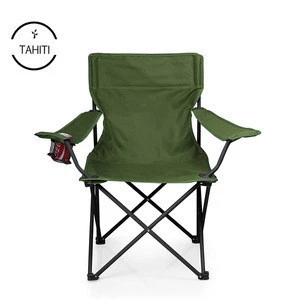 Lightweight Outdoor Promotional Folding Durable fishing foldable armrest beach camping chair