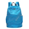 Lightweight travel dry wet separation backpack with shoes compartment beach swimming school backpack