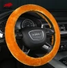 Lixian  popular winter warm car wool steering wheel covers for auto accessories.