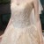 Import LN03 Bride Mother Off Shoulder Long Trail Outdoor Wedding Dress from China