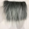 long hair 9cm to 11cm pile solid color floaty shag faux fur fabric