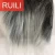 Import long hair 9cm to 11cm pile solid color floaty shag faux fur fabric from China