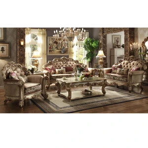 Longhao Furniture american luxury style sofa living room set living room sofas, living room furniture sofa