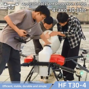 Low Consumption Portable Types of Drones Used in Agriculture 30L All-Terrain Drone De Fumigation for Agricultural Spraying