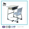 low MOQ cheap used school furniture with plastic table and chair