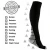 Low MOQ custom knee high Men Womens Unisex colorful funny compression running cycling sports socks
