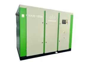 Low Noise Water Lubrication Oil Free Air Cooling Air Screw Compressor with Single Stage for Food Industry 185kw