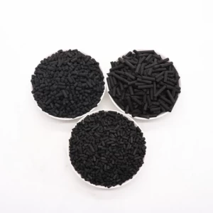 Low price Industrial gas adsorption columnar / extruded activated carbon