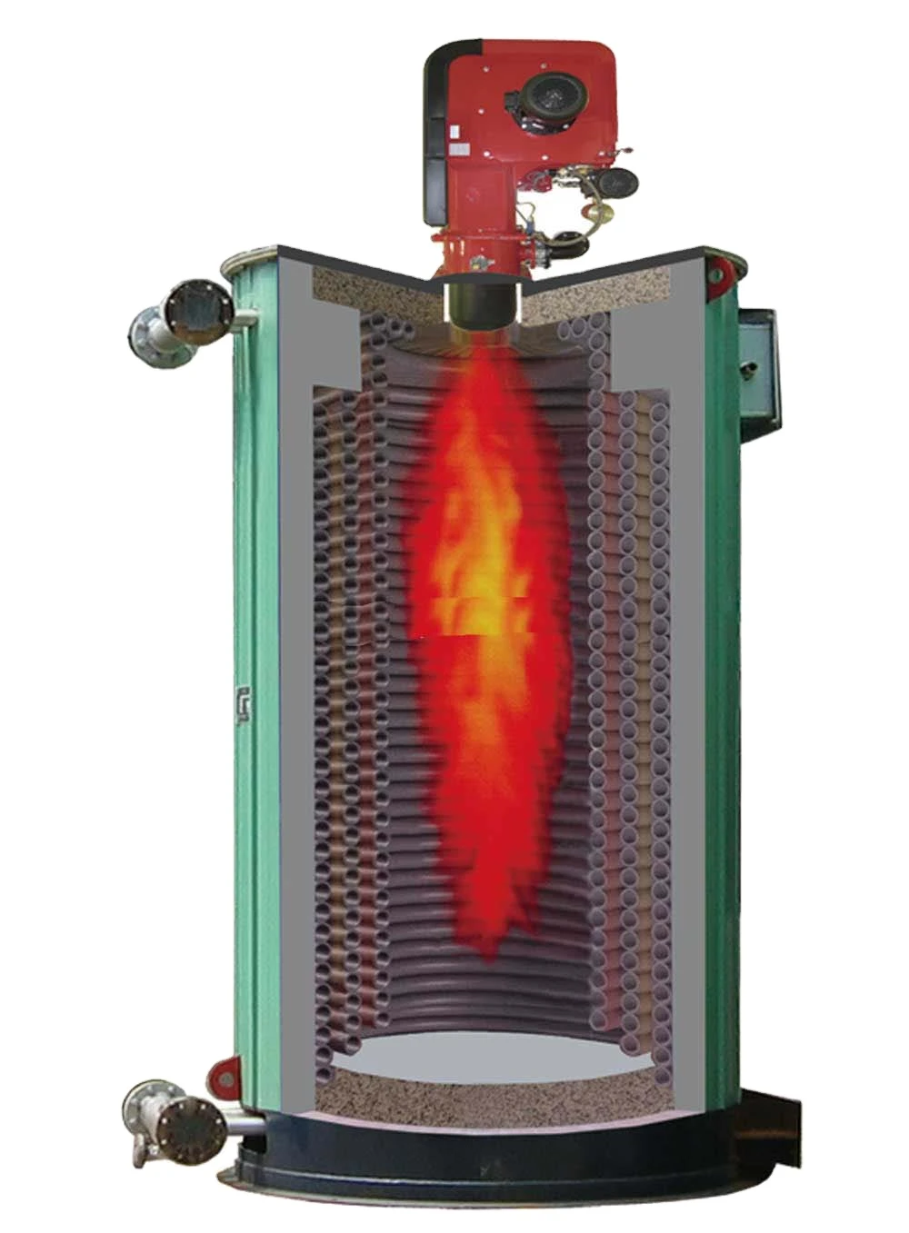 LPG fired Natural Gas Fired diesel fired thermal oil boiler