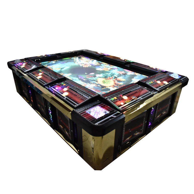 Luxury 85 table shooting fish game machine arcade with card operated