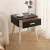 Import Luxury Black Color Solid Wood Legs Nightstands For Home Use from China