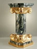 Luxury Ceramic porcelain Home Decoration 31"round pillars roman pillar for sale
