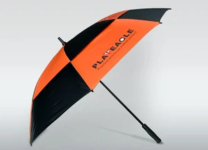 luxury custom club activity uv protection outdoor double canopy golf umbrella