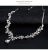 Import Luxury Water Drop Rhinestone Crystal Necklace Earring Set Elegant Bridal Wedding Jewelry Set SilverPlated Jewelry from China