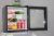 Import LVNI silent 30l transparent glass door table top drinks mini bar display fridge refrigerator with no compressor from China