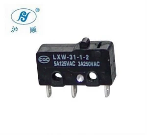 LXW-5-1-2 small micro limit switch 5A 250V 3pin