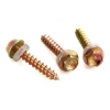 M5*19 M5*25 M5*32 M5*38 M5*50 Hexagon Sems Screws Hex Head Self Tapping Screw With Washer Zinc Plated