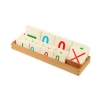 MA136(NX)  yellow bank game-8mm educational wooden baby montessori mathematics toys for kids