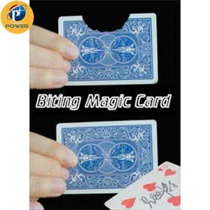 Magic bite card return magic tricks