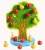 Import Magnetic wood Wooden Puzzle match Apple fruit tree Children kids Educational toys from China