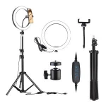 Makeup 3200-5600k Photography 480 Led 10 Inch Selfie Portable Flash Camera Ring Light