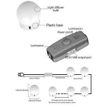 Makeup Mirror Light Bulb Hollywood LED Dimmable Mirror Makeup Point Light for Bathroom Vanity Lighting/Dressing Cosme