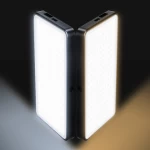 Manbily MFL-06 Bi-color LED Dual color temperature OLED screen camera light pocket fill light video photography light