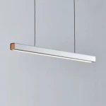 manufacturer simple indoor long Office hanging Decorative lighting led modern ceiling pendant light chandelier